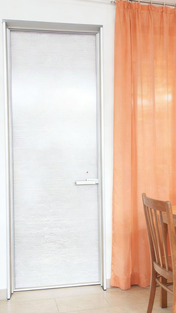 钛镁铝合金平开门