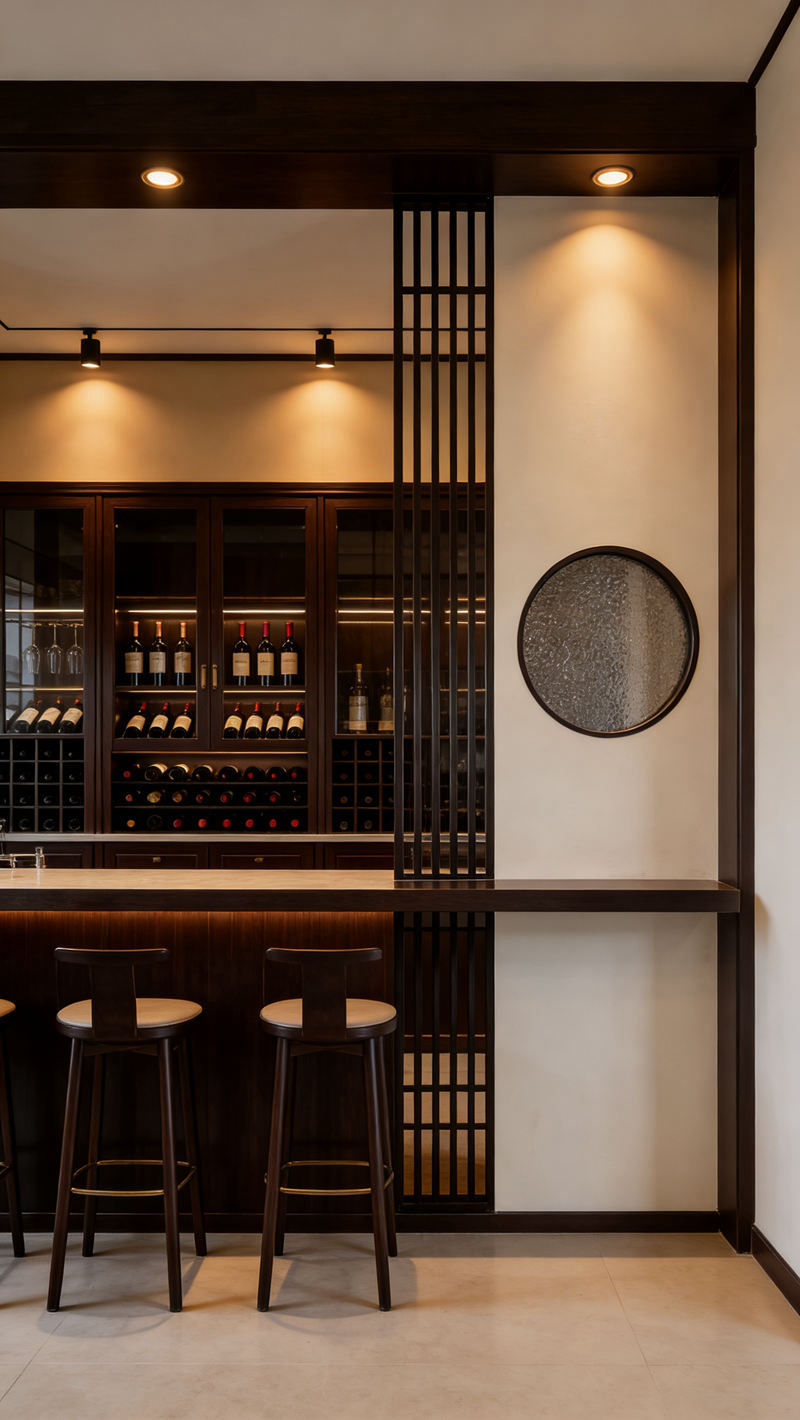 透明园玻璃屏风