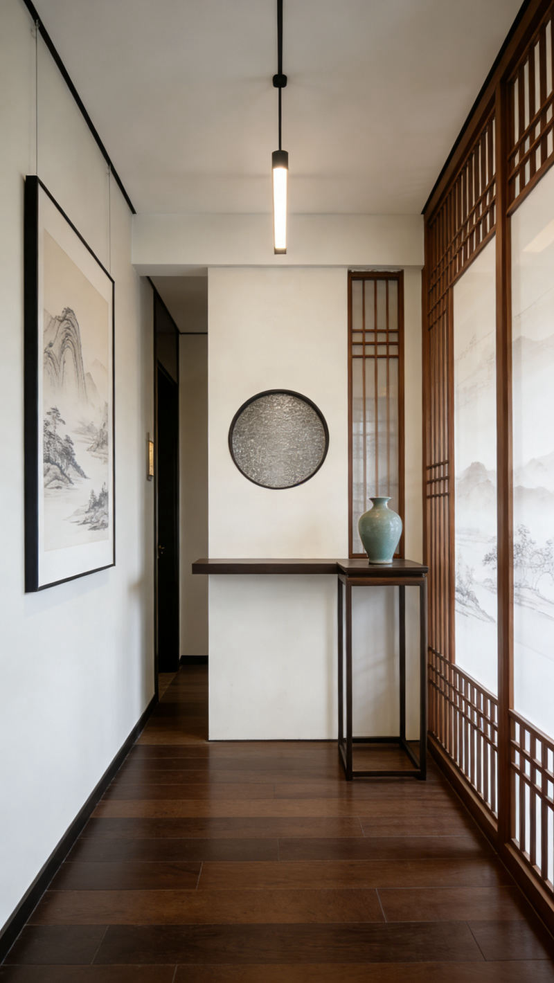 透明园玻璃屏风