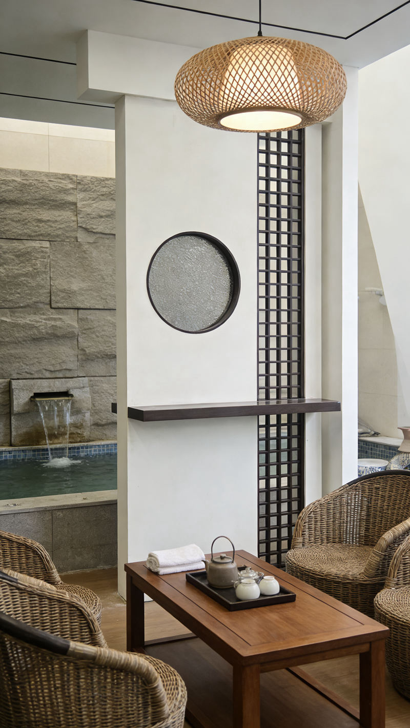 透明园玻璃屏风